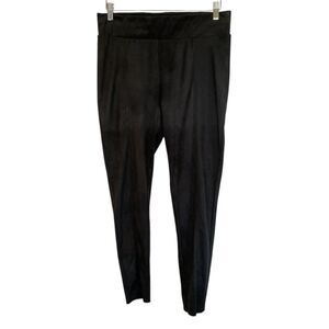 Seven7 Women's Large Pull On, Ankle Leggings, Charcoal Gray, Stretch, Soft Fill